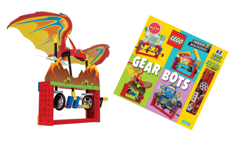 Lego Gadgets Book Kit Build 11 Machines Klutz New