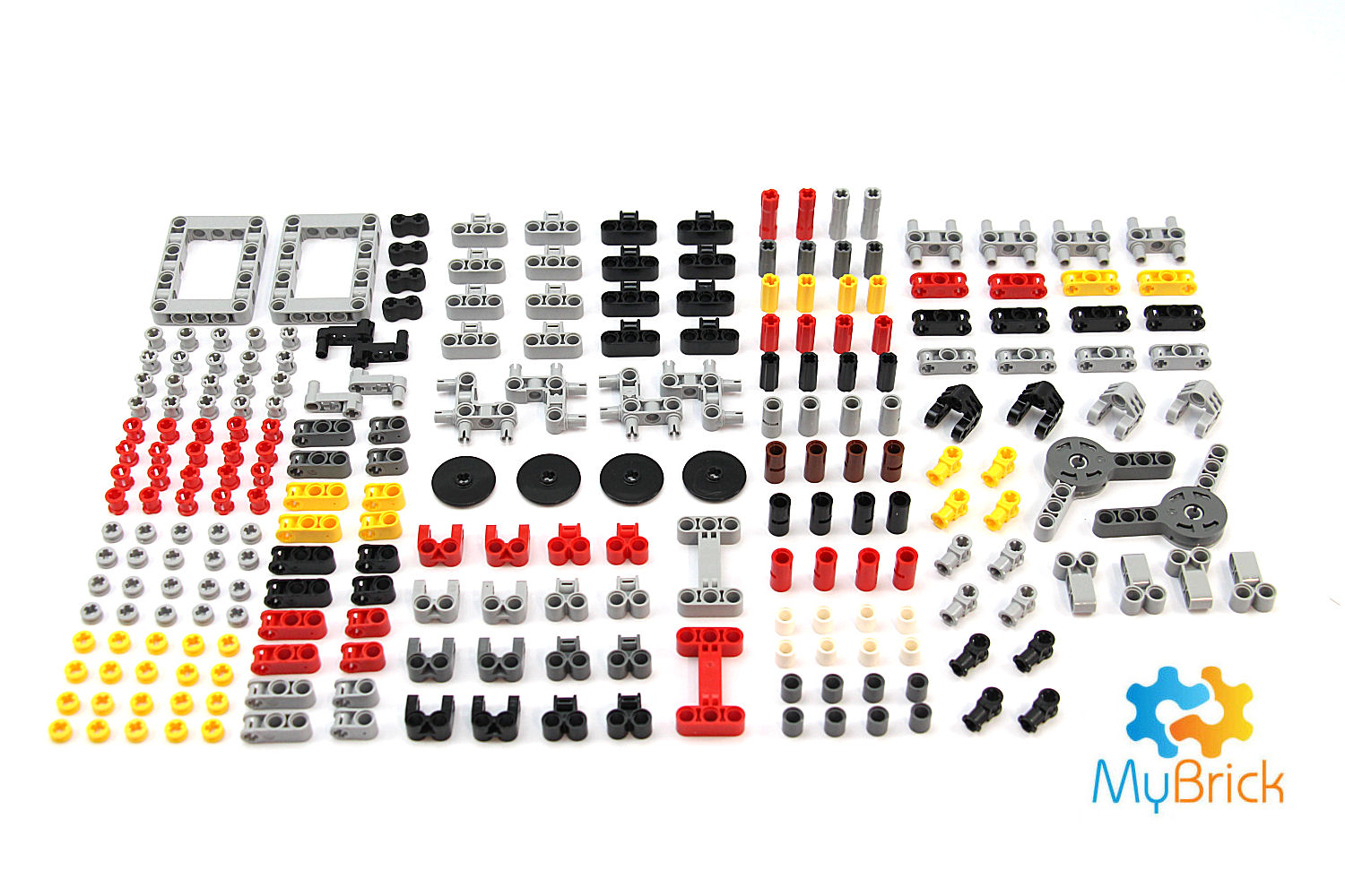 Lego Genuine Technic Axles Small 63x Pack - Sizes 2L - 12L - Free ...