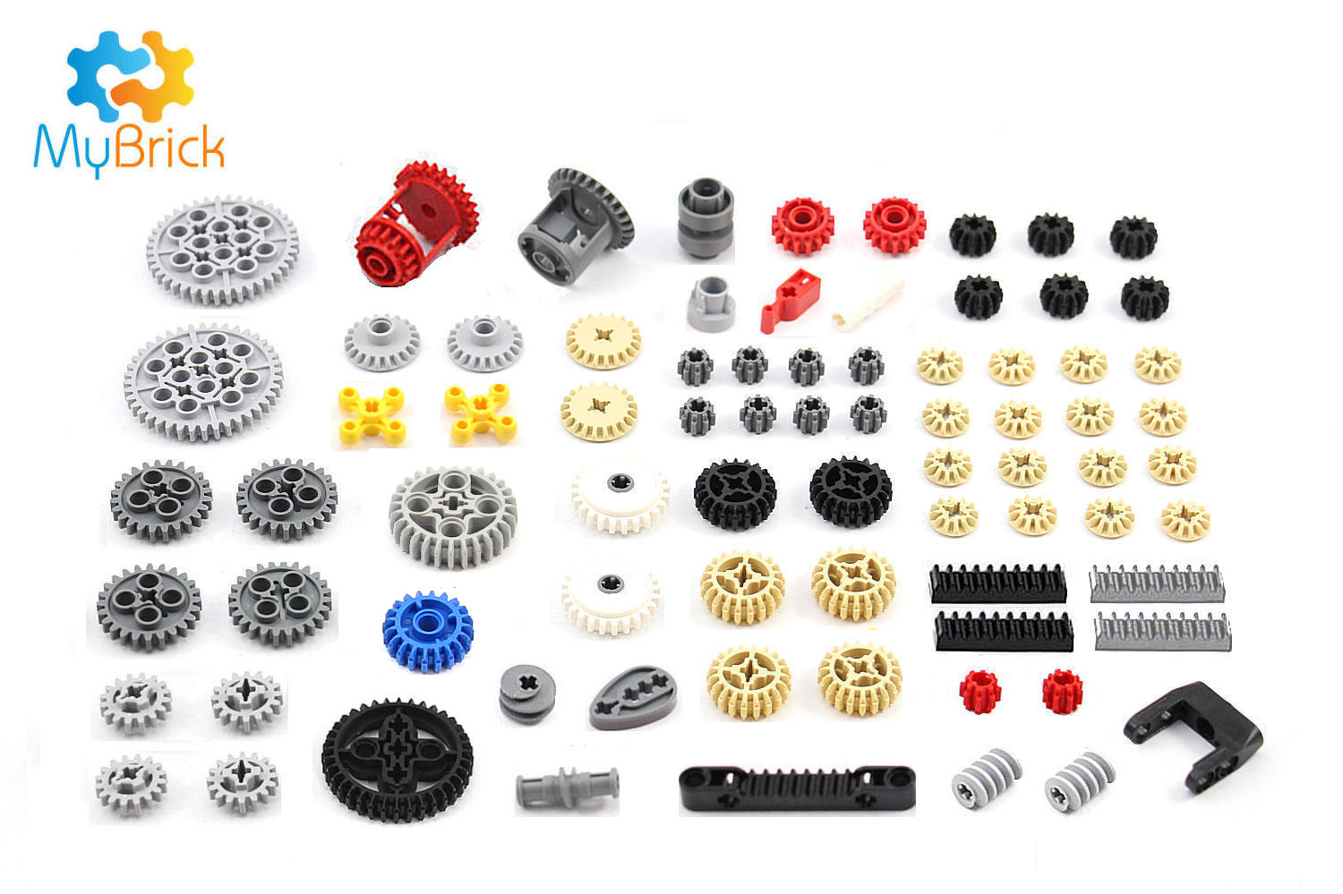 Lego Genuine Technic 77 piece Gear and Clutch Pack Medium Free Postage eBay