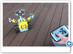 SBrick with LEGO 21303 Wall-E - Smart Brick is the next level in Remote Control